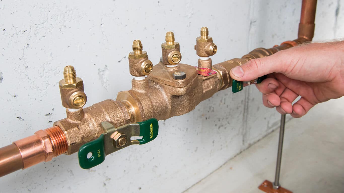 Backflow Prevention device Backflow prevention device installed by Coast Wide Plumbing